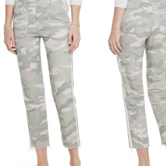 MOTHER The Shaker Chop Crop Fray Pants - Picture 6 of 12